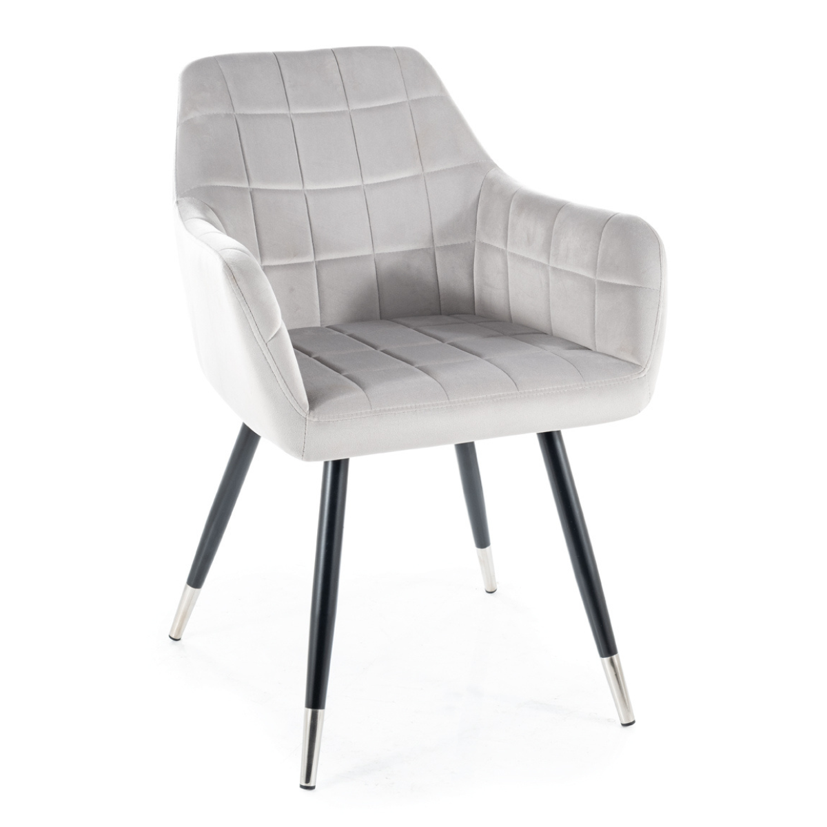 SI LUXY Szürke elegáns Kárpitos beltéri szék