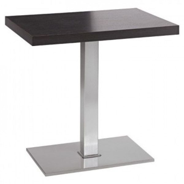 PA 405 Q S Silver modern Table base