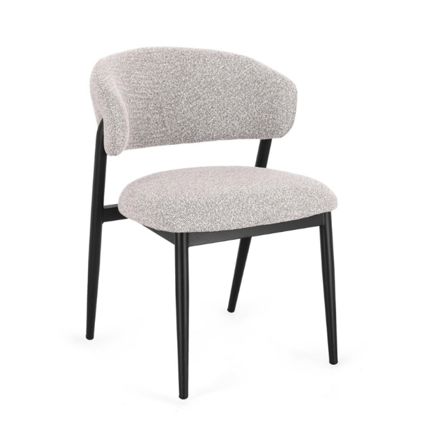 BT CASSY Fekete, Szürke design Kárpitos beltéri szék