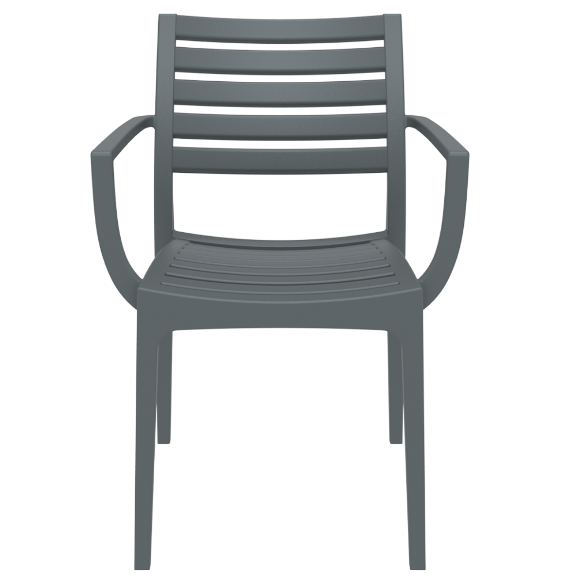 ST ARTEMIS Szürke design Műanyag kültéri szék