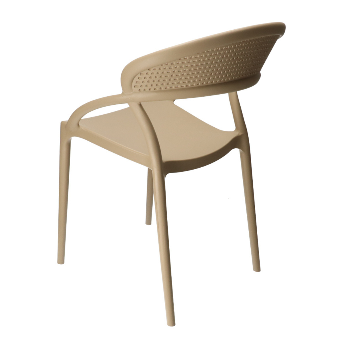 SI LISA utolsó darab Taupe design Műanyag kültéri szék