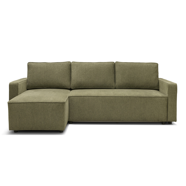 ET ADAM Zöld design Sarokgarnitúra