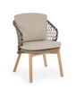 BT LARIA Bézs design Műrattan szék
