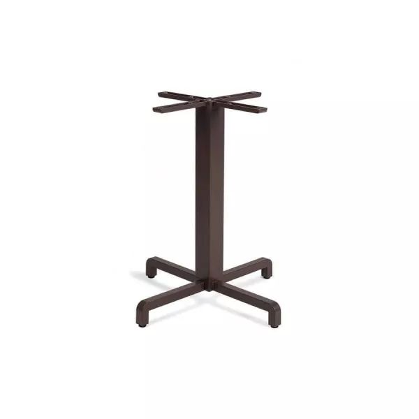 NARDI BASE FIORE Brown minimalist Plastic outdoor bar stool