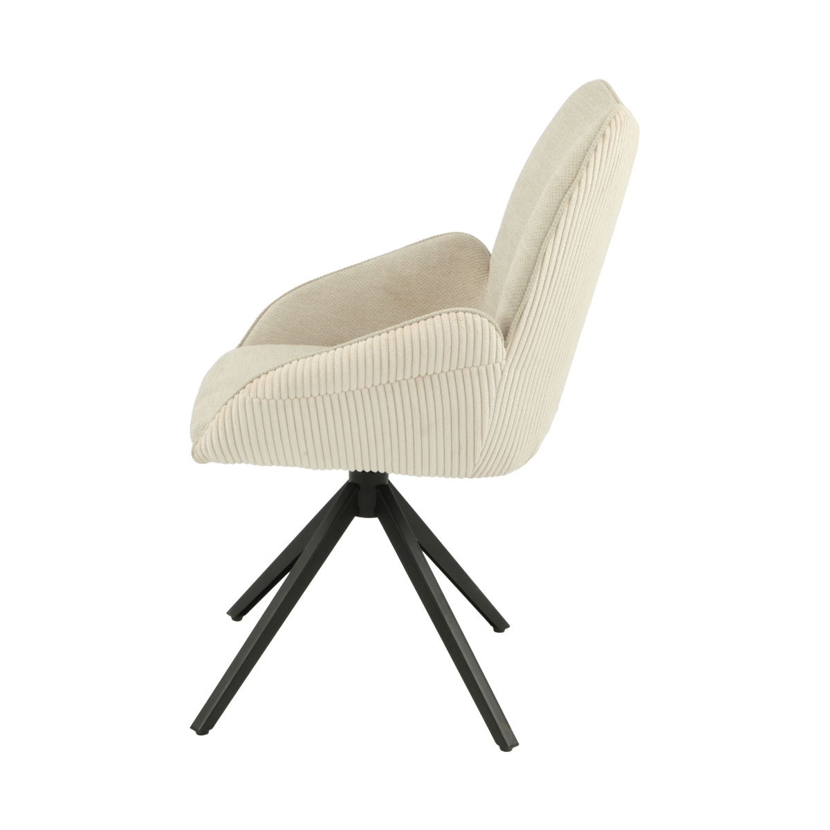 ET EDIE Bézs design Kárpitos beltéri szék