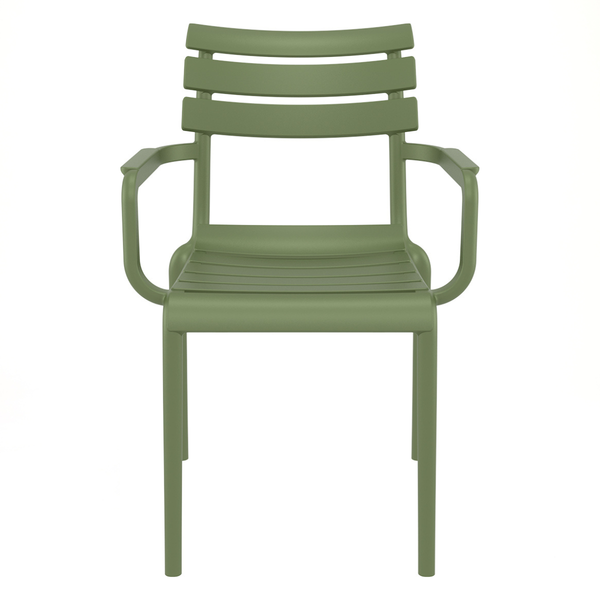 ST PARIS  Zöld design Műanyag kültéri szék