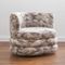 DUBLINO BY VARRODESIGN BRUNATE Grey design Upholstered indoor armchair