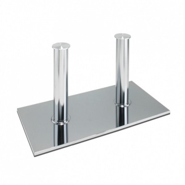 PA 405 CR Silver modern Table base
