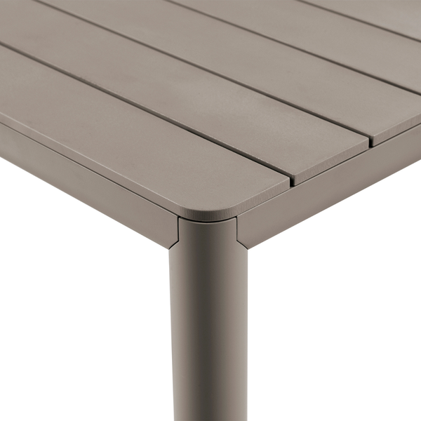 NARDI TEVERE 147 EXT Taupe design Kültéri komplett asztal
