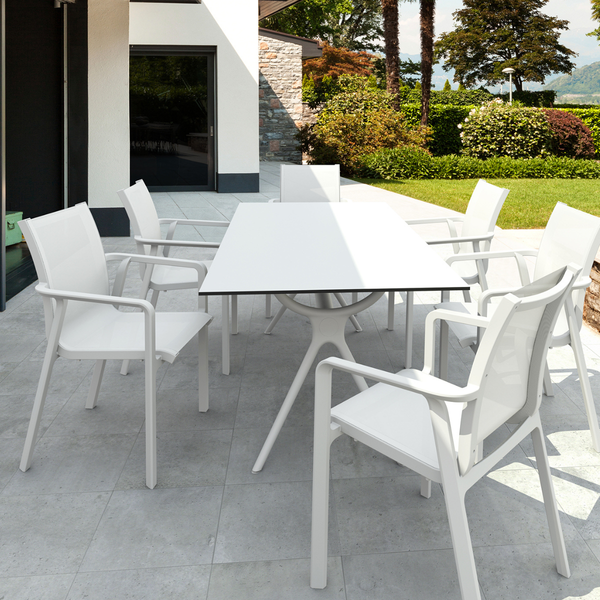 ST PACIFIC Taupe design Vízlepergető szövetű kültéri fotel