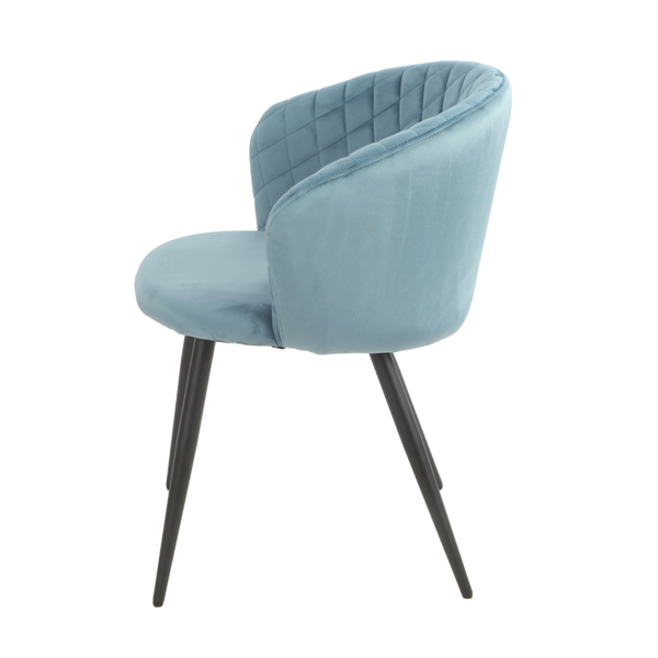 ET KATHERIN Kék design Kárpitos beltéri szék