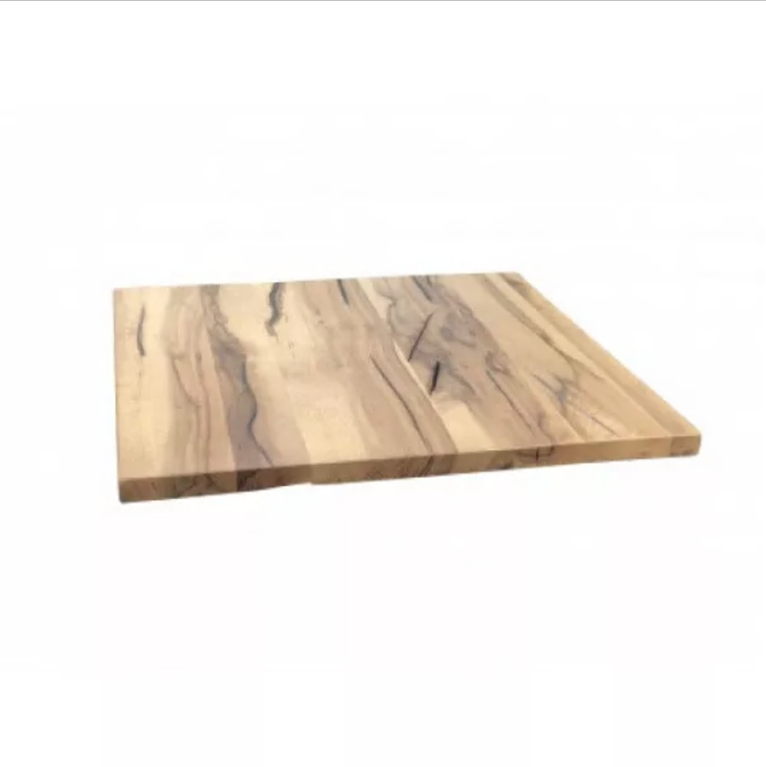 BD TURKISH OAK 70x70 Brown design Tömörfa beltéri asztallap