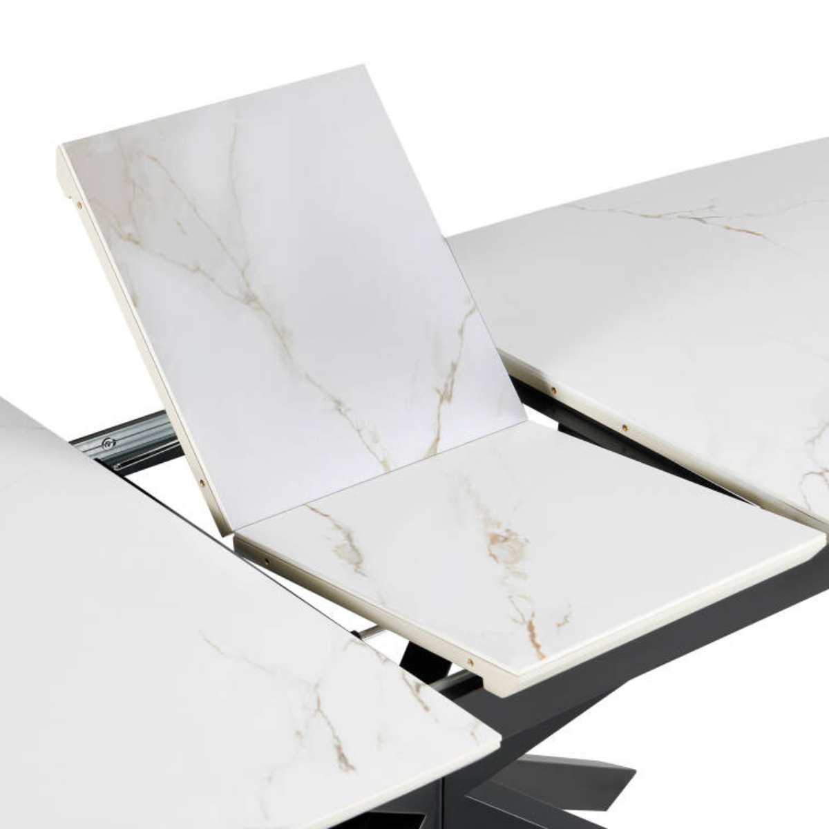 ET LYNETTE 160 Fehér design Beltéri komplett asztal