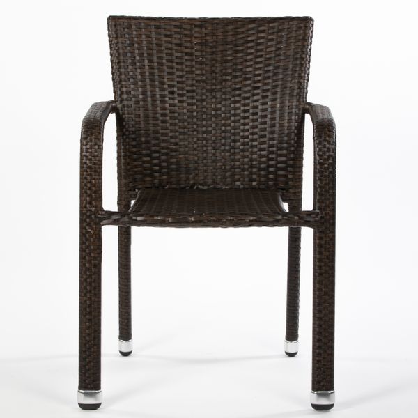 DL BUDDHA Barna klasszikus Polirattan kültéri szék