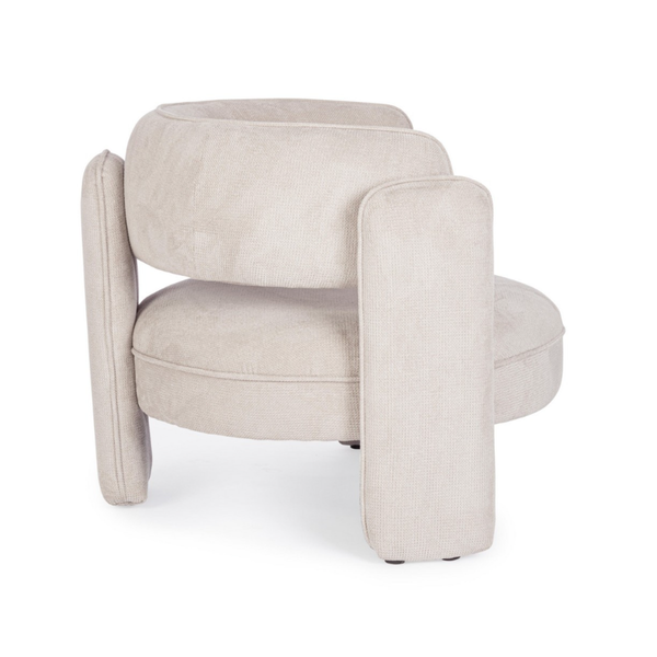 BT AMARA Bézs design Kárpitos beltéri fotel