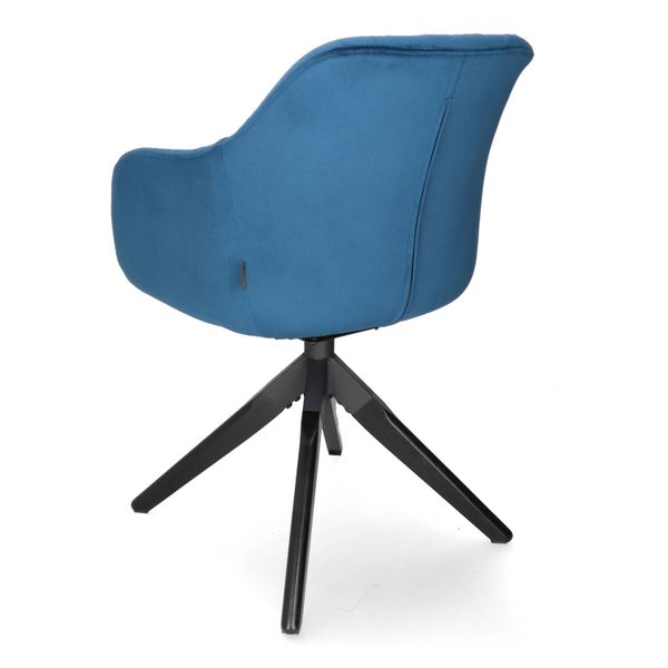 DL DOLOMIT Blue elegant Upholstered indoor chair