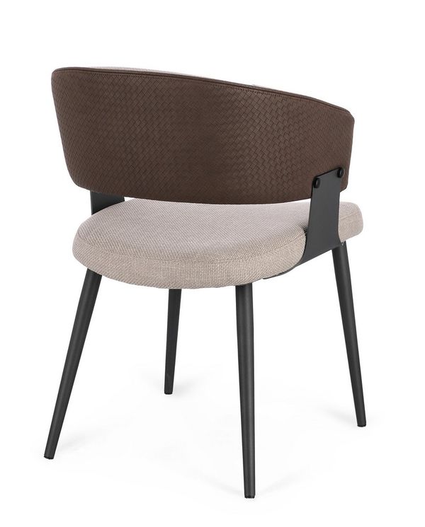 BT RAMI Barna design Kárpitos beltéri szék