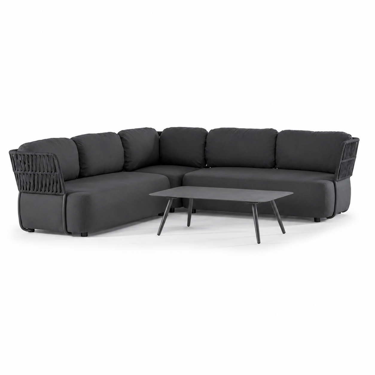 GR SOFT Szürke design Kültéri lounge szett