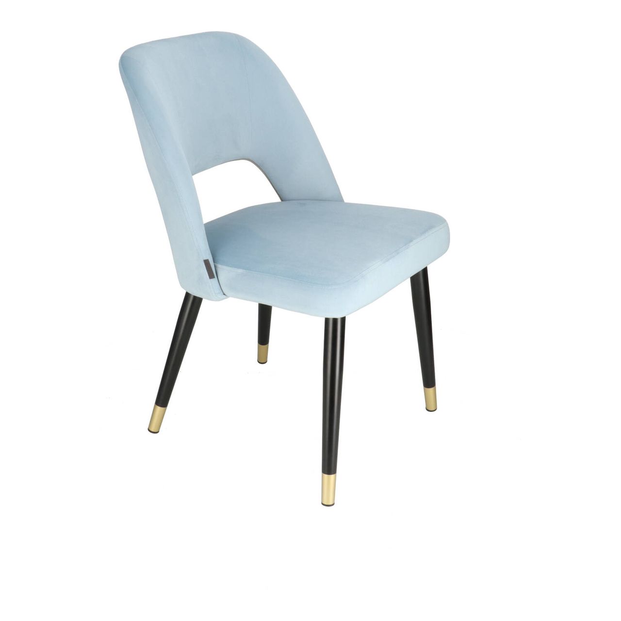 DL FANNY STEEL utolsó 4db  Kék design, elegáns Kárpitos beltéri szék