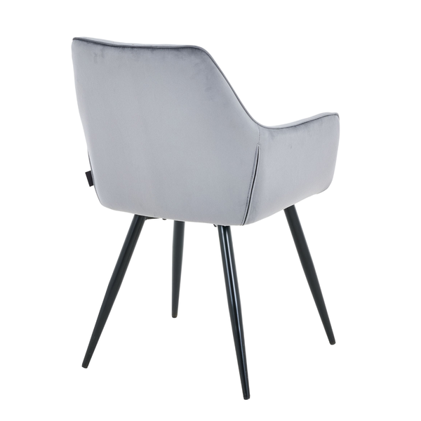 DL NELIA   Szürke design Kárpitos beltéri szék