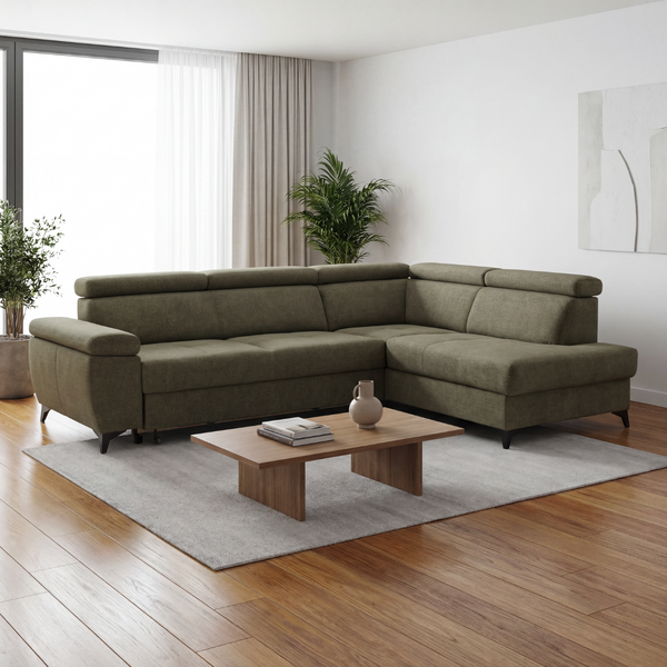 ET DELVIO Több színben design Sarokgarnitúra