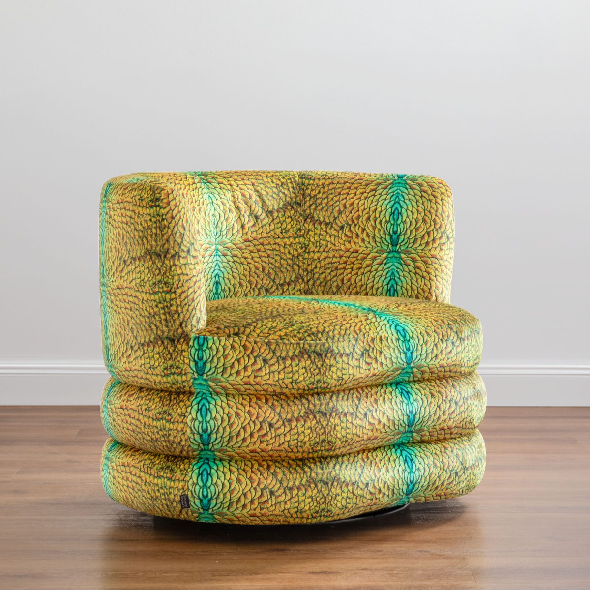 DUBLINO BY VARRODESIGN BRUNATE Yellow design Upholstered indoor armchair