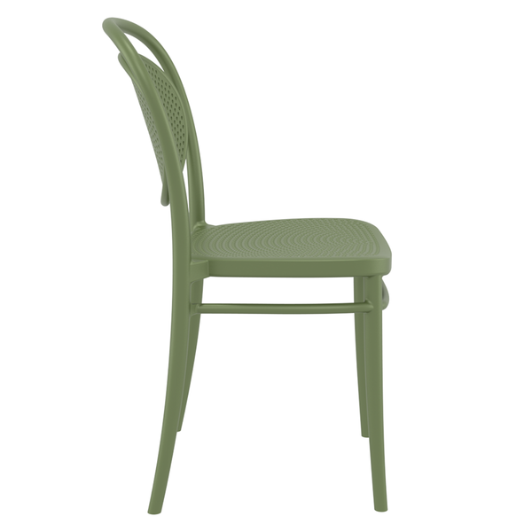 ST MARCEL Zöld modern Műanyag kültéri szék