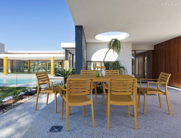 ST ARANA  Yellow design Plastic outdoor chair