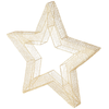 B STARRY Arany design Asztali dekoráció