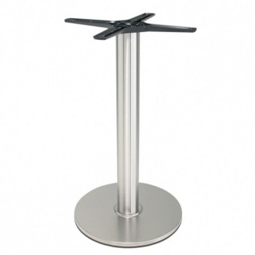 PA 430 INOX Silver modern Table base