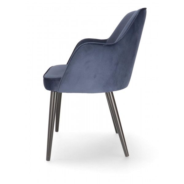 BD  BD TONO Kék elegáns Kárpitos beltéri szék