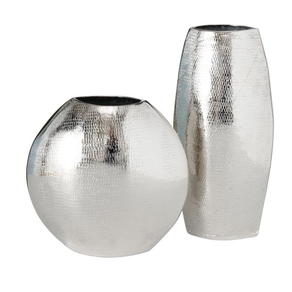 B DESIRE O VASE Ezüst design, elegáns Dekoráció