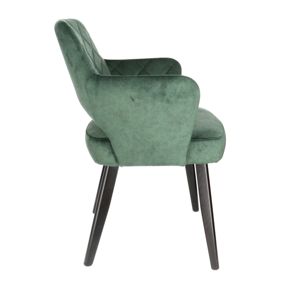 DN AMIGO P Zöld klasszikus Kárpitos beltéri szék