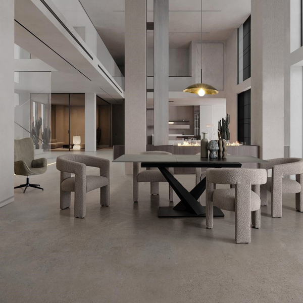 BT MIRABELLA  Szürke design Kárpitos beltéri szék