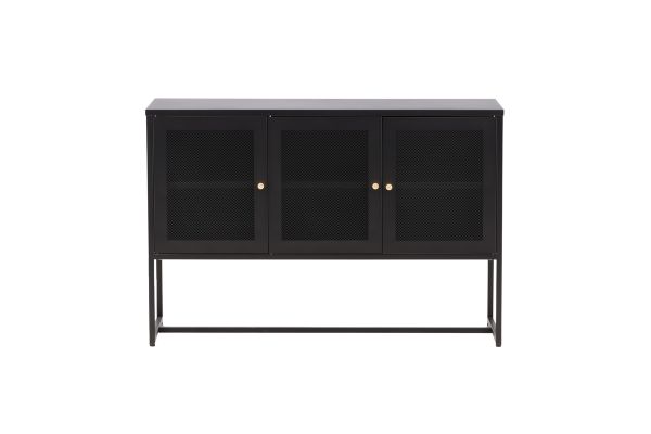 VD MILA Fekete design Konzolasztal