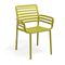 NARDI DOGA ARMCHAIR Világoszöld design Műanyag kültéri szék