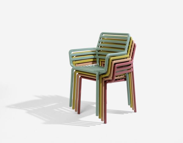 NARDI DOGA Zöld design Műanyag kültéri szék