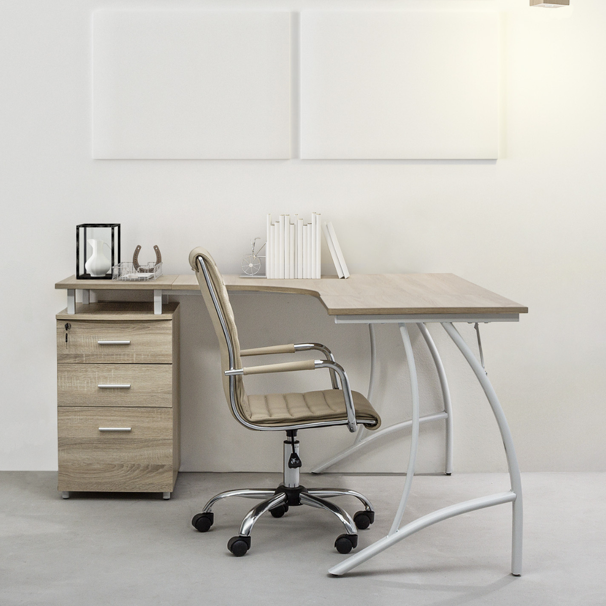 BT AMY Bézs design Irodai beltéri szék