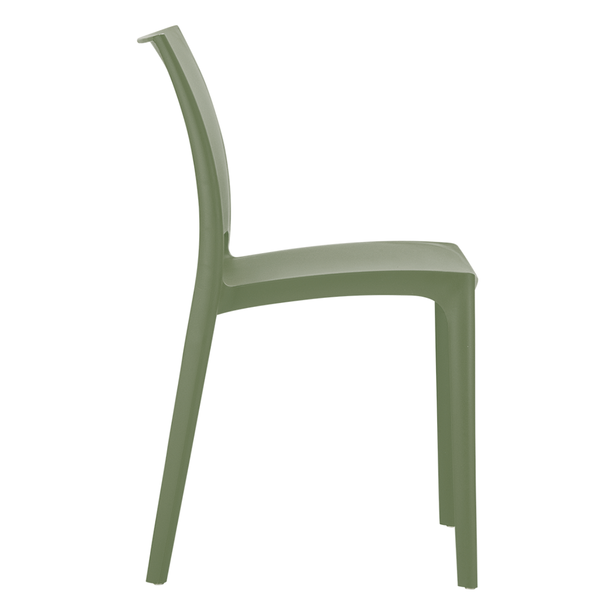 ST MAYA  Zöld design Műanyag kültéri szék