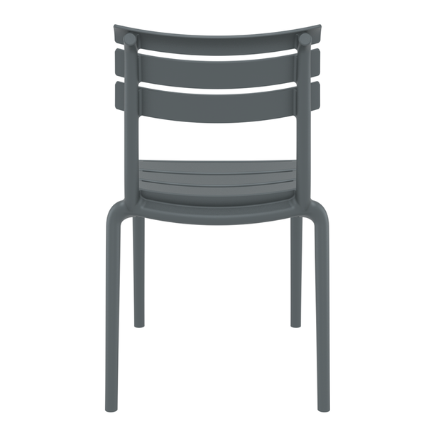 ST HELEN Szürke design Műanyag kültéri szék