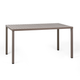 NARDI CUBE 140 X 80 Taupe modern Kültéri komplett asztal