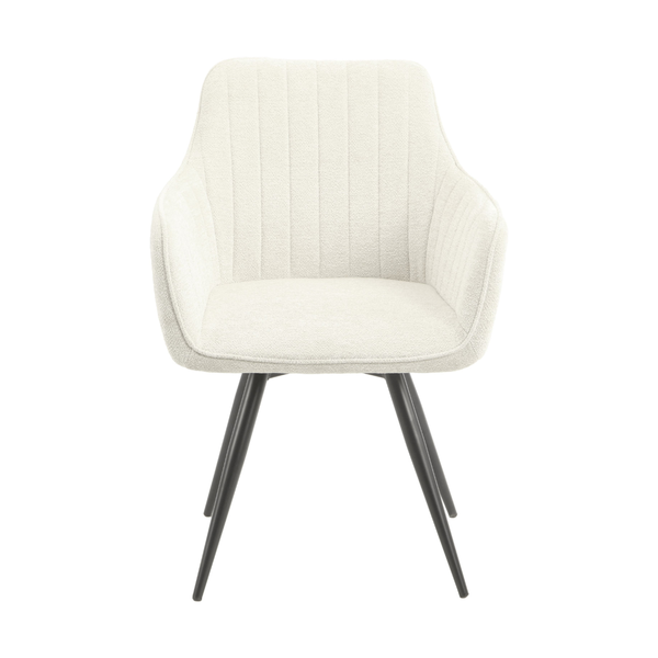 ET GABRIELL Fehér design Kárpitos beltéri szék