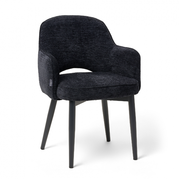 DL MICKEY BENTO Fekete design Kárpitos beltéri szék