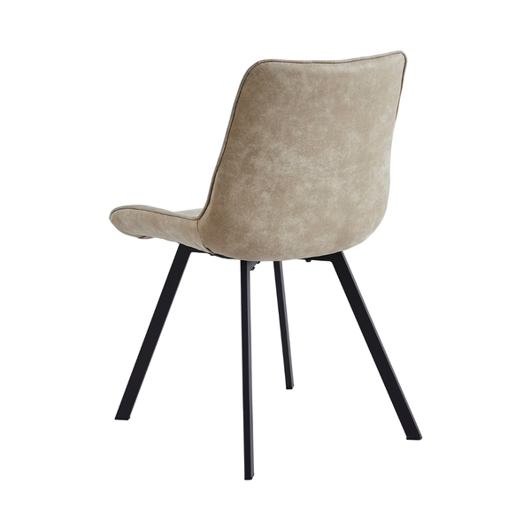 ET MIKE Szürke design Kárpitos beltéri szék