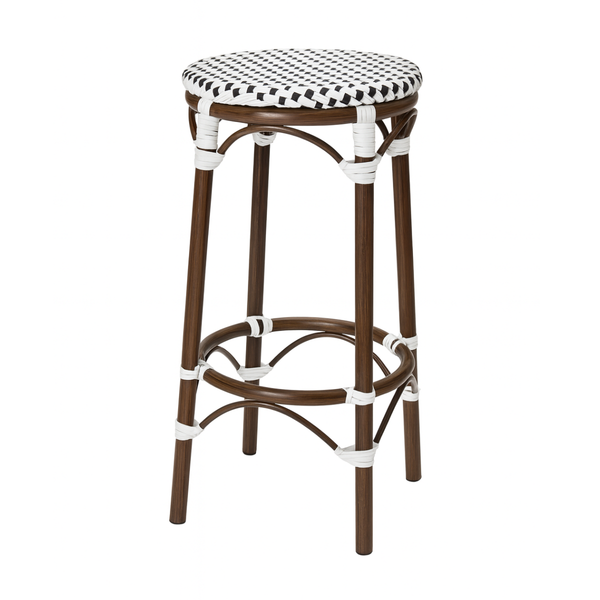 KJ TOD BS utolsó 1db  Fehér, Barna klasszikus Fa beltéri bárszék