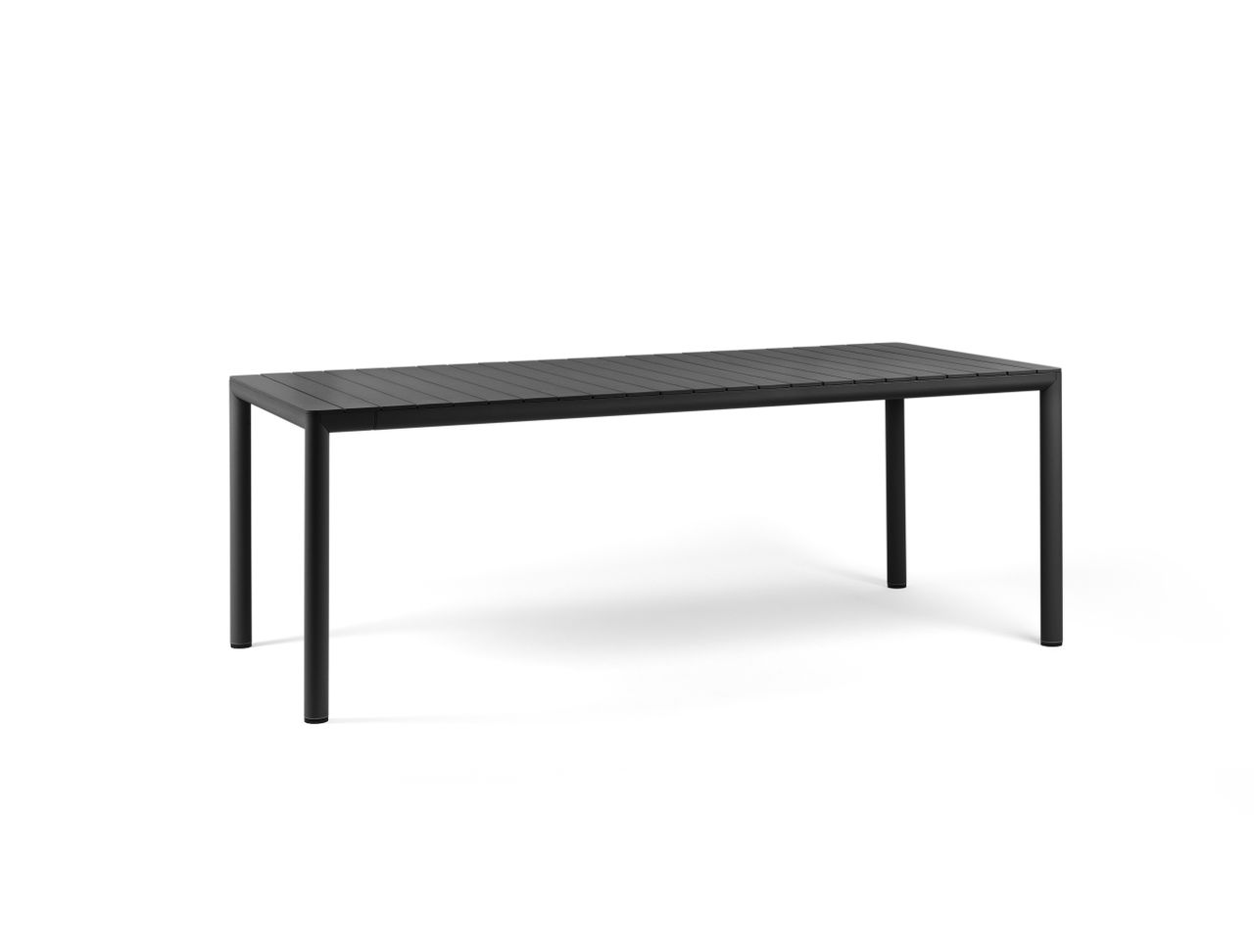 NARDI TEVERE 210 EXT Szürke minimalista Kültéri komplett asztal