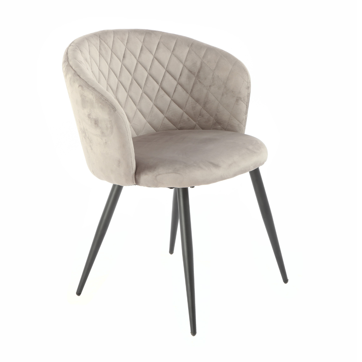 ET KATHERIN Szürke design Kárpitos beltéri szék