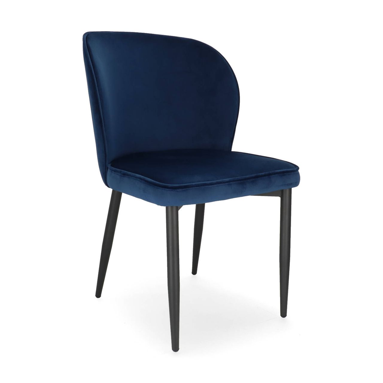 AT TIARA Blue elegant Upholstered indoor chair