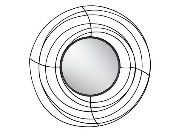 EO UFO MIRROR utolsó 1db  Fekete design Beltéri dekor