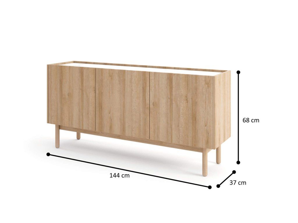 IK BORO  Fa design Komód